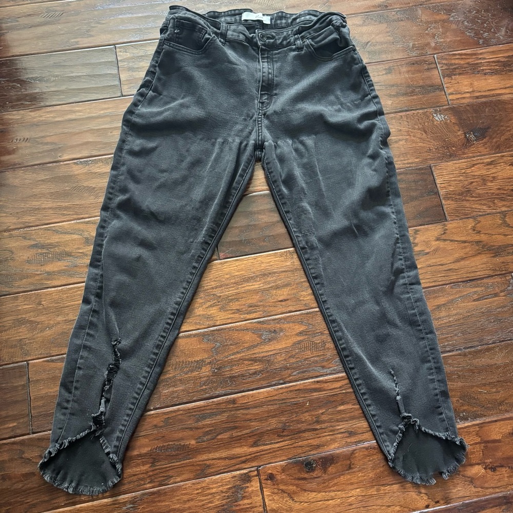 Kancan distressed black jeans | Size 15/31